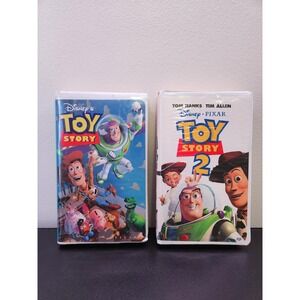 VTG Disney Pixar Toy Story 1 and 2 VHS